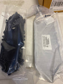 Signature Hardware 480936 Valma Solid Brass Passage Door Knob Set with Adjustable 2-3/8" or 2-3/4" Backset - Matte Black