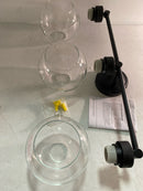 Signature Hardware 479836 Albury 3 Light 25" Wide Bathroom Vanity Light - Matte Black