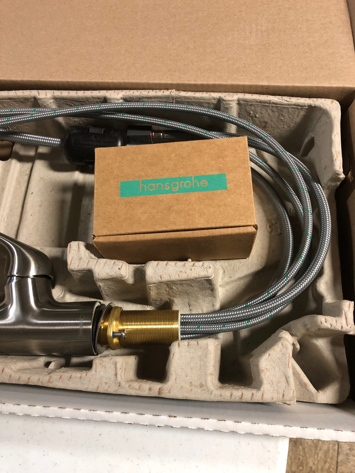 Hansgrohe 71843001 Allegro N 1.75 GPM Single Hole Pull Down Kitchen Faucet with Magnetic Docking & Toggle Spray Diverter - Chrome