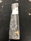 Amerock BP778256BGLMB Urbanite 10-1/16 Inch Center to Center Bar Cabinet Pull - Brushed Gold / Matte Black