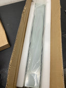 Sonneman 2592.01 Solid Glass Bar Single Light 24" Integrated LED Bath Bar with Glass Shade - Polished Chrome