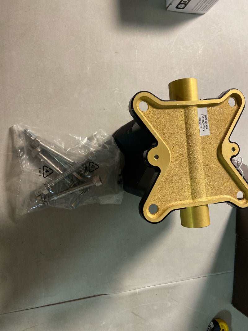 Signature Hardware 448006 Freestanding Tub Filler Rough-In Valve with Stops