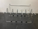Rev-A-Shelf 5DCD-1-CR 7-13/16 Inch Drop In Pan Organizer for Peg Board - Chrome