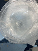 Meyer&cross PD0524 Magnolia 1-Light Brass Single Pendant with Seeded Glass Shade