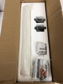 Kovacs P5044-37B-L Tube 20-1/2" Wide Integrated LED Bath Bar with Etched Opal Glass - Dark Restoration Bronze