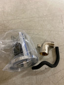 Grohe 28629001 Tempesta Wall Supply Elbow with Hand Shower Holder - Starlight Chrome