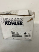 Kohler K-22673-BL Clearflo Square Brass Tile-In Shower Drain - Matte Black