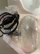 Elegant Lighting LDPG2246BK Destry 9" Wide Plug-In Mini Pendant with Clear Glass Shade - Black
