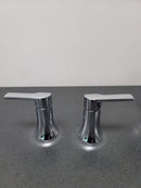 Moen TS983 Doux Widespread Deck Mounted Roman Tub Filler - Chrome