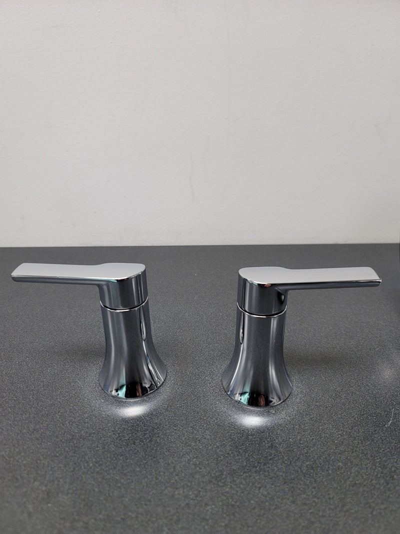 Moen TS983 Doux Widespread Deck Mounted Roman Tub Filler - Chrome