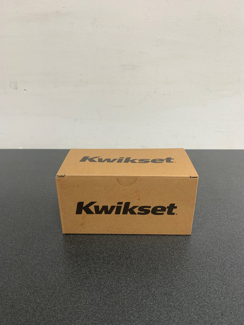 Kwikset 788MILRDT-15 Milan Non-Turning One-Sided Dummy Door Lever with Round Rose - Satin Nickel