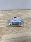 Hickory Hardware P295-SC Partial Inset Traditional Cabinet Door Hinge with Self Closing Function (Package of 2) - Satin Cloud