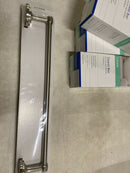 Gatco 5411 Lizzie, Towel Bar, 18”, Brushed Nickel/Wall Mounted Single Towel Holder for Bathroom