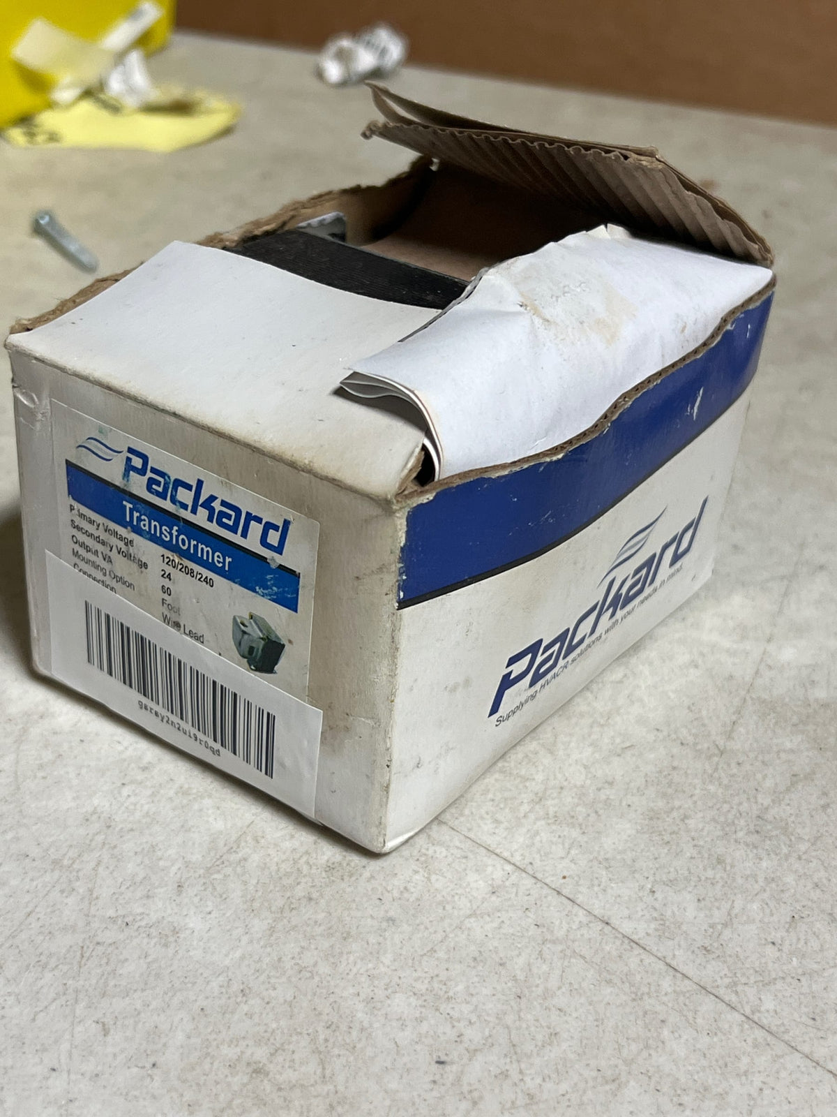 Packard PF52460 Foot Mounted 120/208/240V (Primary) 24V (Secondary) 60VA Transformer