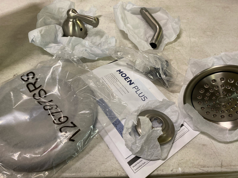 Moen 82910SRN Single Handle Posi-Temp Tub and Shower Valve Trim, Spot Resist Brushed Nickel