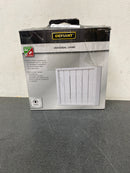 Defiant 18000019 Wireless or Wired Doorbell Chime, White Bead Board Finish