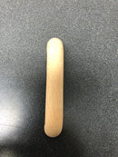 Hickory Hardware P674-UW Natural Woodcraft 3-1/2 Inch Center to Center Unfinished Wood Cabinet Handle / Drawer Handle - Unfinished Wood