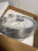 Progress lighting P5341-1630K9 Dome Collection 16 in. 29-Watt Satin Aluminum Integrated LED Modern Cord Hung Kitchen Pendant