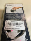Kohler K-11352-SN Solid Durable Disposal Flange and Stopper for Standard Garbage Disposals - Polished Nickel