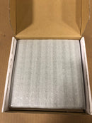 ThermaSol 15-1009-MB 1.6 GPM Single Function Square Rain Shower Head - Matte Black