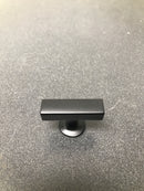 Amerock BP37100MB Everett 1-3/4 Inch Bar Cabinet Knob - Matte Black