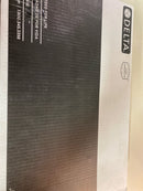 Delta 774-SM-DST Zura Single Hole Vessel Bathroom Faucet - Less Drain Assembly - Stainless / Matte Black