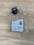 Amerock BPR7566FB Functional Hardware 1/4 Inch Overlay Wrap Cabinet Door Hinge with 105 Degree Opening Angle and Self Close Function - Pair - Matte Black