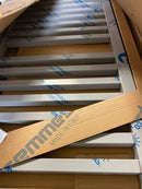 Amba Q2142B.2 Quadro 21-1/4"W x 42-5/8"H 115 V Hardwired Stainless Steel Towel Warmer - Brushed Stainless