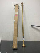 Moen TR1000BG 44" - 72" Adjustable Tension Shower Curtain Rod - Brushed Gold