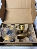 Signature Hardware 953921 Drea 6 Function Diverter Valve Trim Only with Single Lever Handle - Less Rough In - Brushed Gold