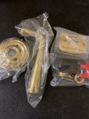 Emtek C822MEPVD- Regular Rosette Merrimack Privacy Door Lever Set with Concealed Screws from the American Designer Collection - PVD