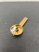 Signature Hardware 9059895 Lentz Lever Handle in Brushed Gold