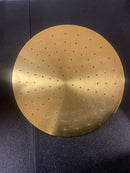 Kohler K-13690-2MB Contemporary Round 12" Single Function 2.5 GPM Rainhead with MasterClean Sprayface and Katalyst Air-Induction Technology - Vibrant Brushed Moderne Brass