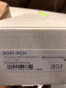 Jaclo 8051-PCH 16" 90° Showerarm with Escutcheon - Polished Chrome