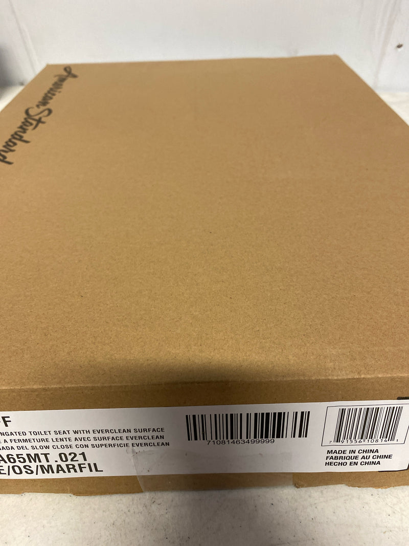 American Standard 5257A65MT.021 Cardiff Elongated Closed-Front Toilet Seat with Soft Close - Bone