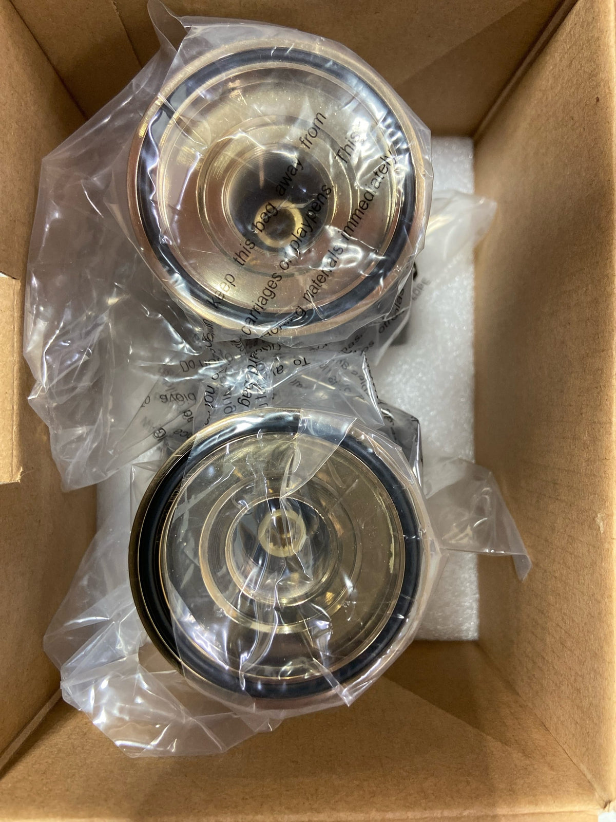 Brizo HK70476-GLBC Invari Wall Mount Tub Filler Crystal Handle Kit - Luxe Gold / Black Crystal