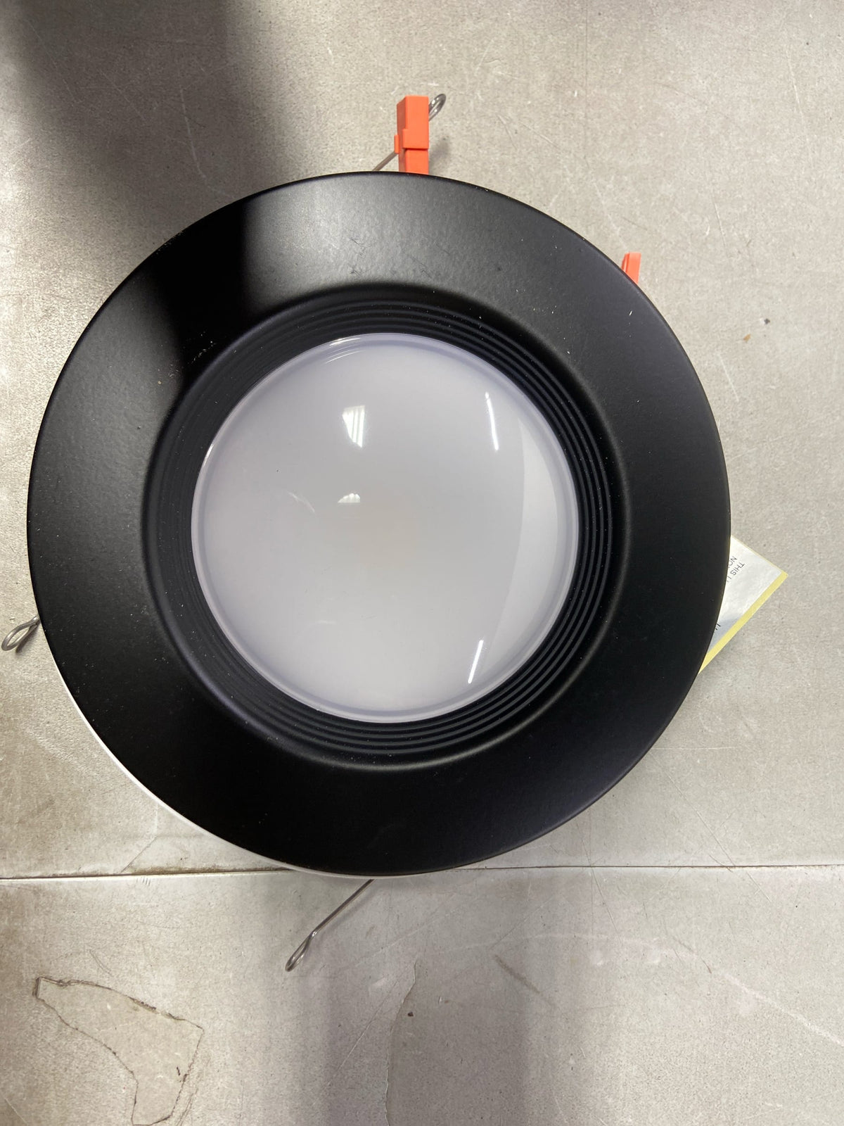 Satco S11835R1 5-6 in. Adjustable CCT Canless Remodel IC Rated Dimmable Indoor Integrated LED Recessed Light Trim