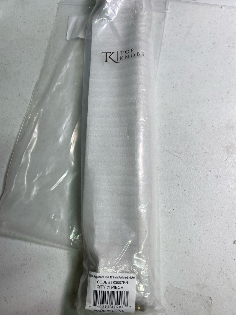 Top Knobs TK3007PN TK3007 Ellis 12 Inch Center to Center Bar Appliance Pull