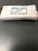 Deltana S44R53 4" x 4" Plain Bearing 5/8" Radius Corners Mortise Hinge - Pair - Polished Brass