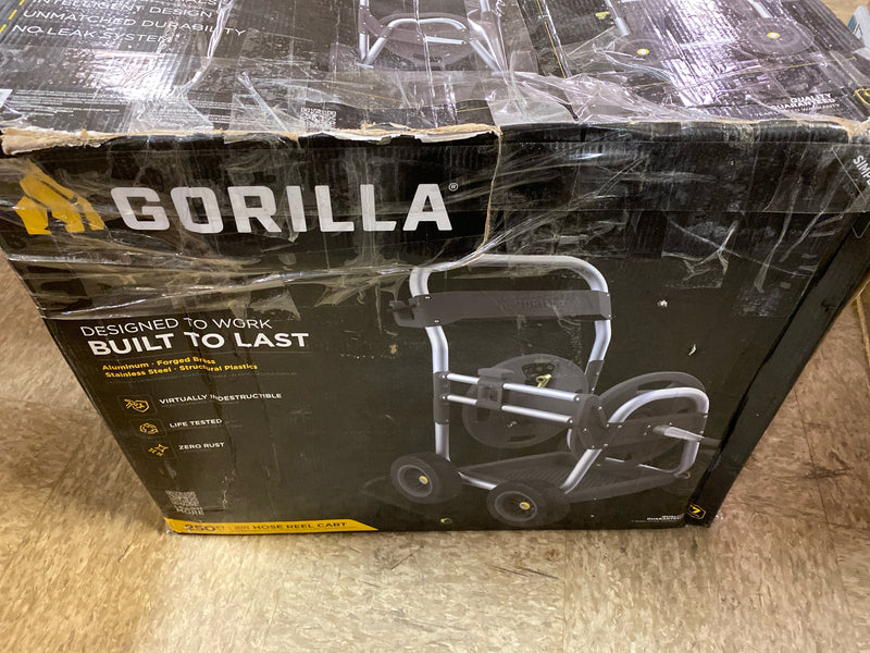 Gorilla GRC-250G 250 ft. Aluminum Heavy-Duty Hose Reel Cart