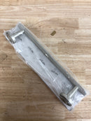 Alno A9420-12-MN Vita Bella Modern 12" Center to Center Diamond Knurled Bar Bathroom Towel / Robe / Wall Hook - Matte Nickel