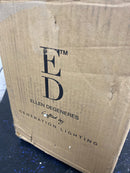 Visual Comfort EV1001AI Marietta 10" Tall Bathroom Sconce - Aged Iron