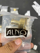 Alno A716-1-PB/NL Moderne 1" Round Flat Disc Mushroom Solid Brass Cabinet Knob Drawer Knob - Unlacquered Brass