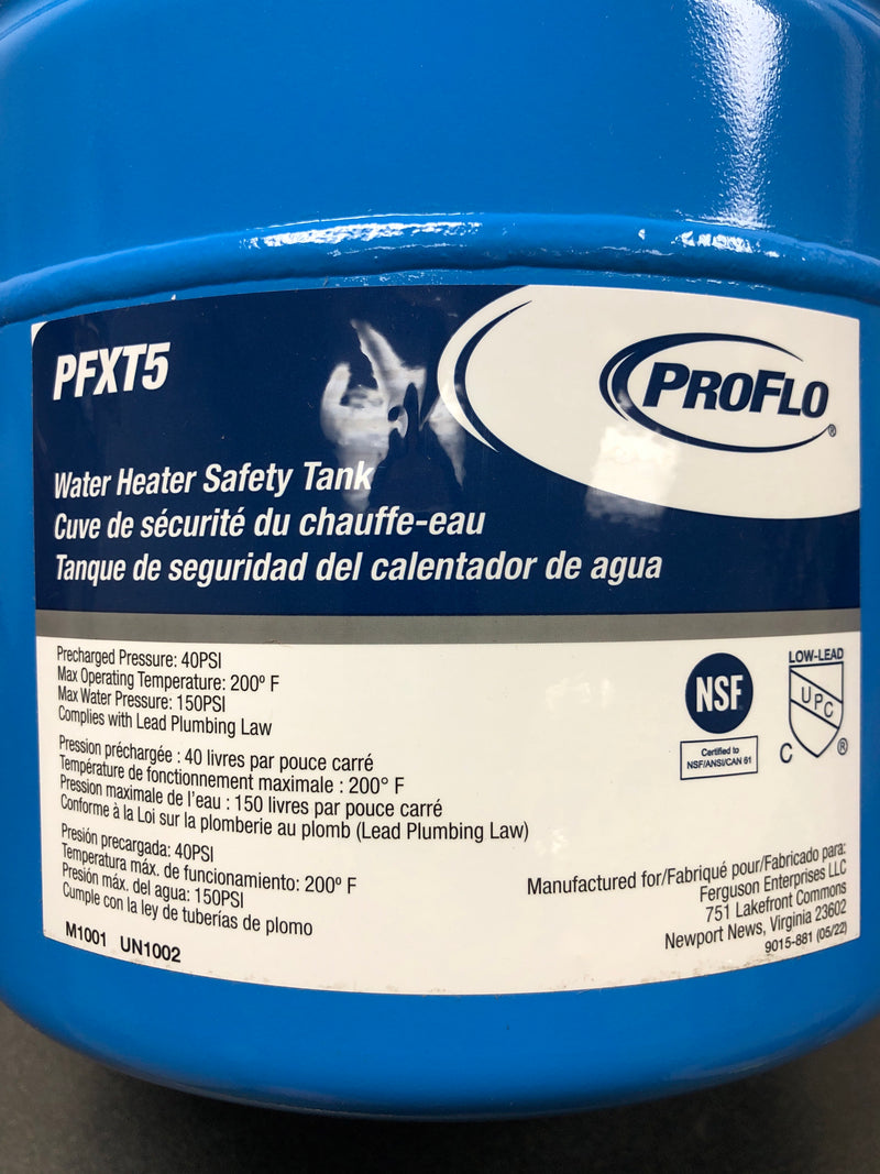 PROFLO PFXT5 2 Gallon Thermal Expansion Tank - N/A
