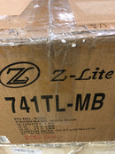 Z-Lite 741TL-MB Grammercy Park 52" Tall Boom Arm Table Lamp - Matte Black