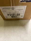 Progress Lighting 2-Light Etched Glass Traditional Bath Vanity Light, Trinity Collection, Indoor, P3191-09, Brushed Nickel