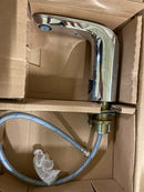 Sensor Single Hole Mount, 1 Hole Straight Spout Bathroom Faucet, Polished chrome