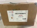 Dainolite CIN-211W-AGB-790 Cinthia 22" Tall Wall Sconce - Aged Brass / White