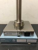 Hampton Bay 16.5" Midsize Lamp Base w/USB Port- Silver-SET OF 2- NEW