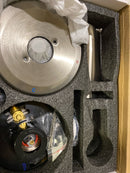 Aleasha AL-5F10 Single-Handle 5-Spray Shower Faucet 1.8 GPM with Tub Spout in Brushed Nickel Valve Included